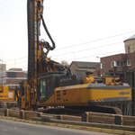 M&aacute;quina ABI TM12/15 hinca de pilotes a vibraci&oacute;n de segunda mano para cimentaciones especiales