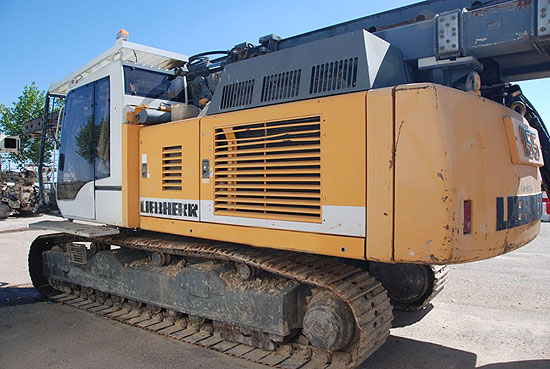 M&aacute;quina de pilotes y micropilotes Liebherr LRB 155 CFA usada. Maquinaria para cimentaciones especiales de segunda mano