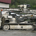 Used Casagrande C6 crawler drill machine. Used anchoring and micropiling machines equipment