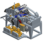 MD190C, Desander of double cycloning