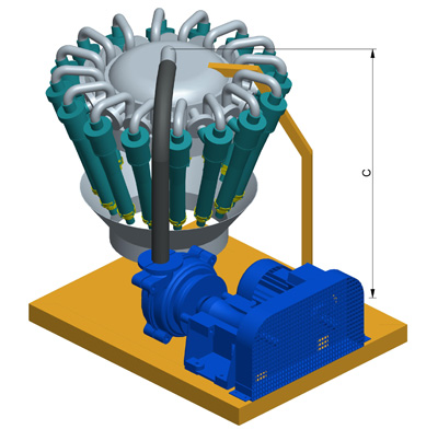 MODEL&CO, manufacturer of mud desilter equipment DS120 for foundation engineering. MODEL&CO, manufacturer of foundation engineering equipment
