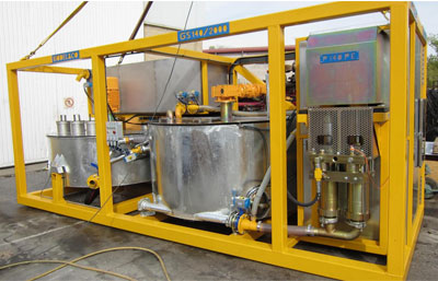 MODEL&CO, manufacturer of compact grouting sets GS140/2000 for grouting equipment. MODEL&CO, manufacturer of foundation engineering equipment