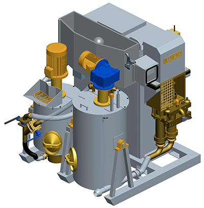 MODEL&CO, manufacturer of compact grouting sets GS80 for grouting equipment. MODEL&CO, manufacturer of foundation engineering equipment
