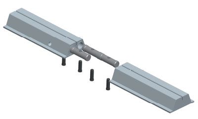 MODEL&CO, manufacturer of Water Stop water-stop round shaft joint for diaphragm wall for foundation engineering. MODEL&CO, manufacturer of foundation engineering equipment