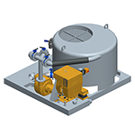 M16D, Batch mud mixer with water tank