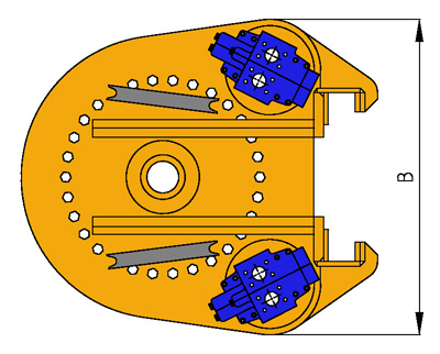 MODEL&CO, manufacturer of Continuous Flight Auger (CFA) rotary head BC10 BC15 for foundation engineering. MODEL&CO, manufacturer of foundation engineering equipment