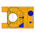 HET 600-800, Round stop-end pipe Hydraulic Extractor