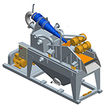 MD60, Desander of simple cycloning