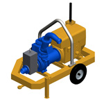 P160DV, Bomba diesel autoaspirante (con circuito de vacio)