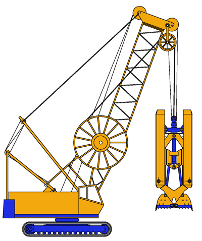MODEL&CO, fabricante de cucharas hidráulicas CHA de maquinaria de muro pantalla para obras de cimentaciones especiales