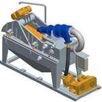 MD160F, Desarenador de simple ciclonado