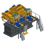 MD600, Desarenador de simple ciclonado