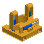 HET1000-1500, extractor hidráulico de tubos de junta redonda