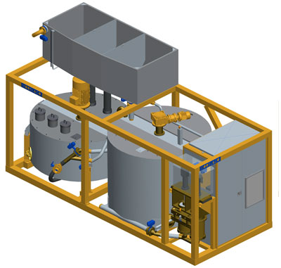 MODEL&CO, fabricante de grupo de inyección de lechadas compacto para cimentaciones especiales. Fabricante de maquinaria de preparación e inyecci&oacutE;n de lechadas