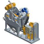 MD12, Mini Desarenador de simple ciclonado