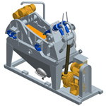 MD45, Mini Desarenador de simple ciclonado (Desarenador para geotermia)