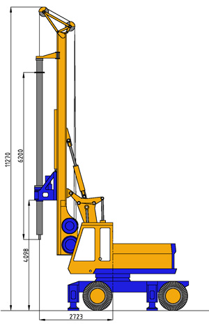MODEL&CO, fabricante de equipo de pilotes perforados de rotación con Kelly RF4 para obras de cimentaciones especiales