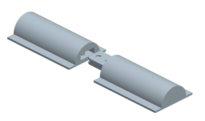 MODEL&CO, fabricante de tubos de junta plana semicircular, utillajes de tubos de junta redonda para equipos de muro pantalla para cimentaciones especiales