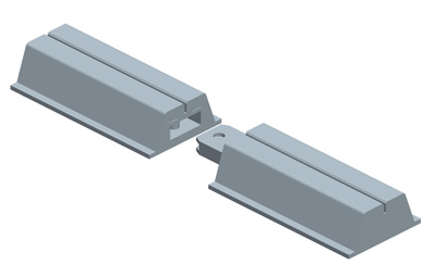 MODEL&CO, fabricante de utillajes de tubos de junta plana Water Stop de uni&oacute;n rectangular para equipos de muro pantalla para obras de cimentaciones especiales
