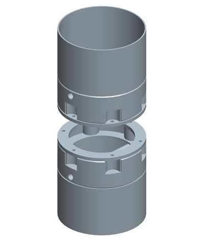 MODEL&CO, fabricante de uniones atornilladas para tubo circular de junta redonda, utillajes para equipos de muro pantalla para cimentaciones especiales