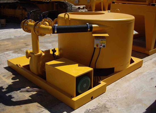 Second hand diaphragm wall MODEL&CO mud mixers foundation engineering equipment
