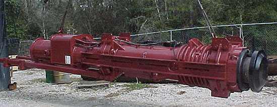 Second hand Delmag D30 (Diesel hammer) Hydraulic Hammer driving precast concrete piles equipment. Used engineering foundation equipment worldwide