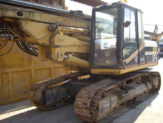Second hand IMT AF6 pile rig machine. Used engineering foundation equipment for piling rigs for large diameter boring